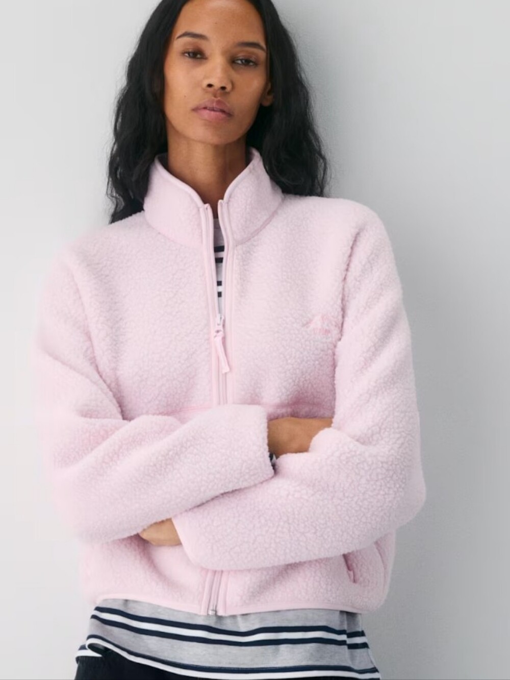 TnaPolartec® Thermal Pro™ Mockneck Hi-Hip Zip-Up
